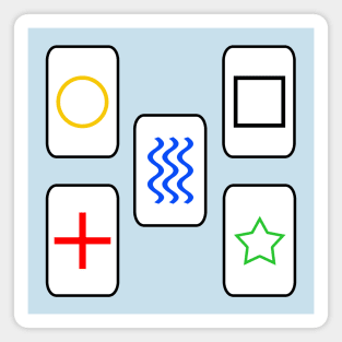 Zener Cards Magnet